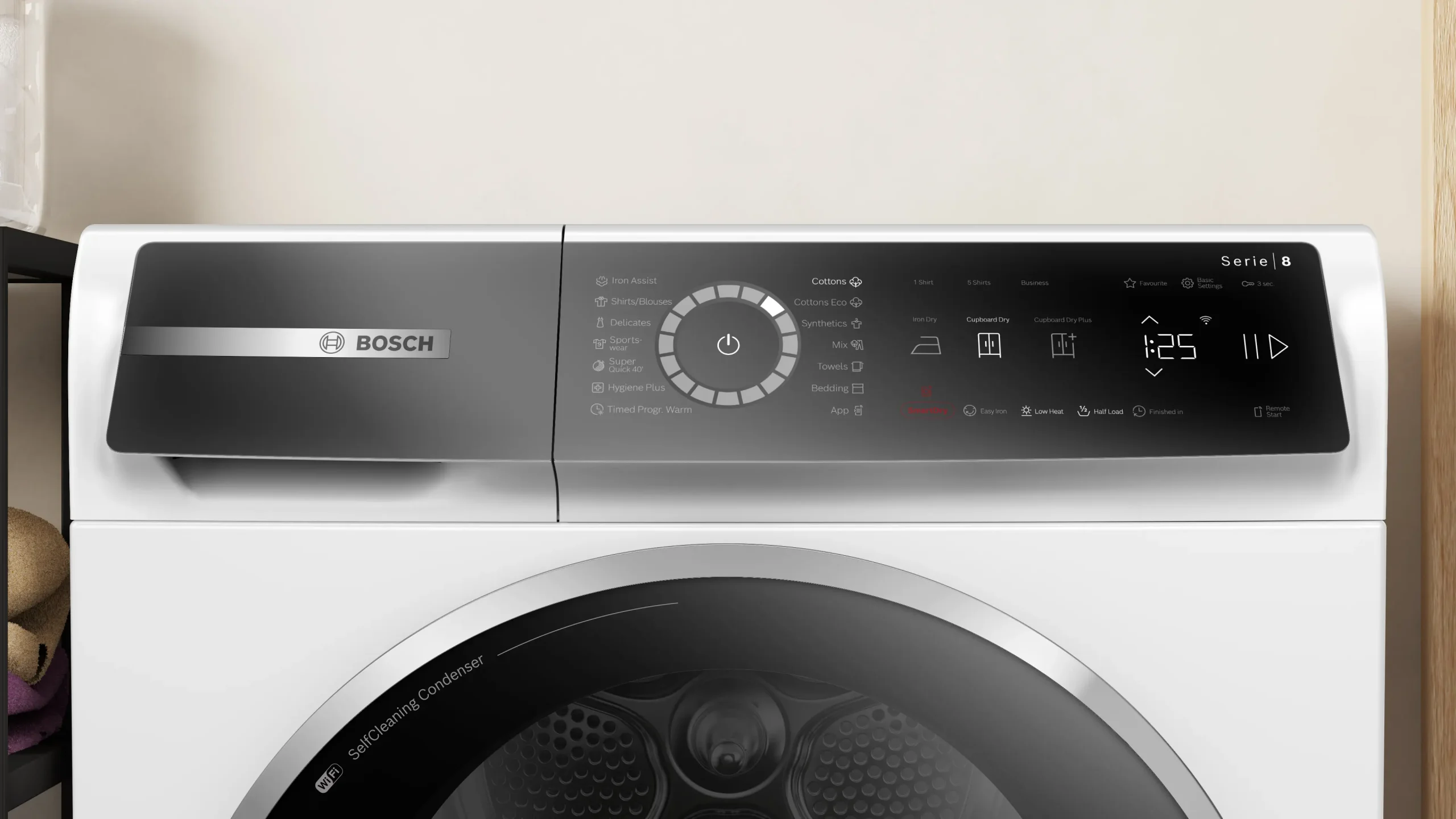Máy sấy bơm nhiệt Bosch 9 kg Serie 8 WQB245B0SG - Ảnh 3