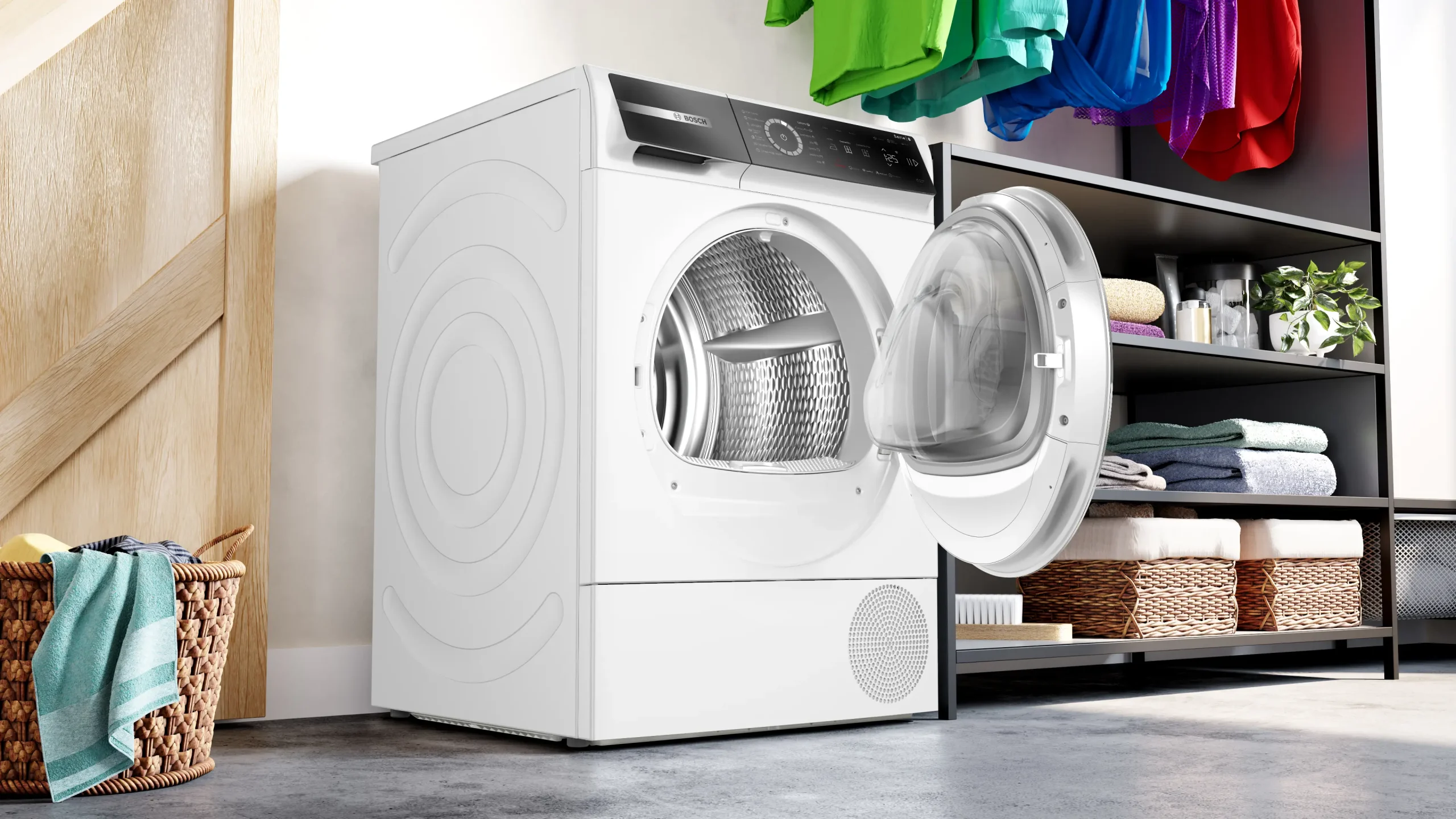 Máy sấy bơm nhiệt Bosch 9 kg Serie 8 WQB245B0SG - Ảnh 5