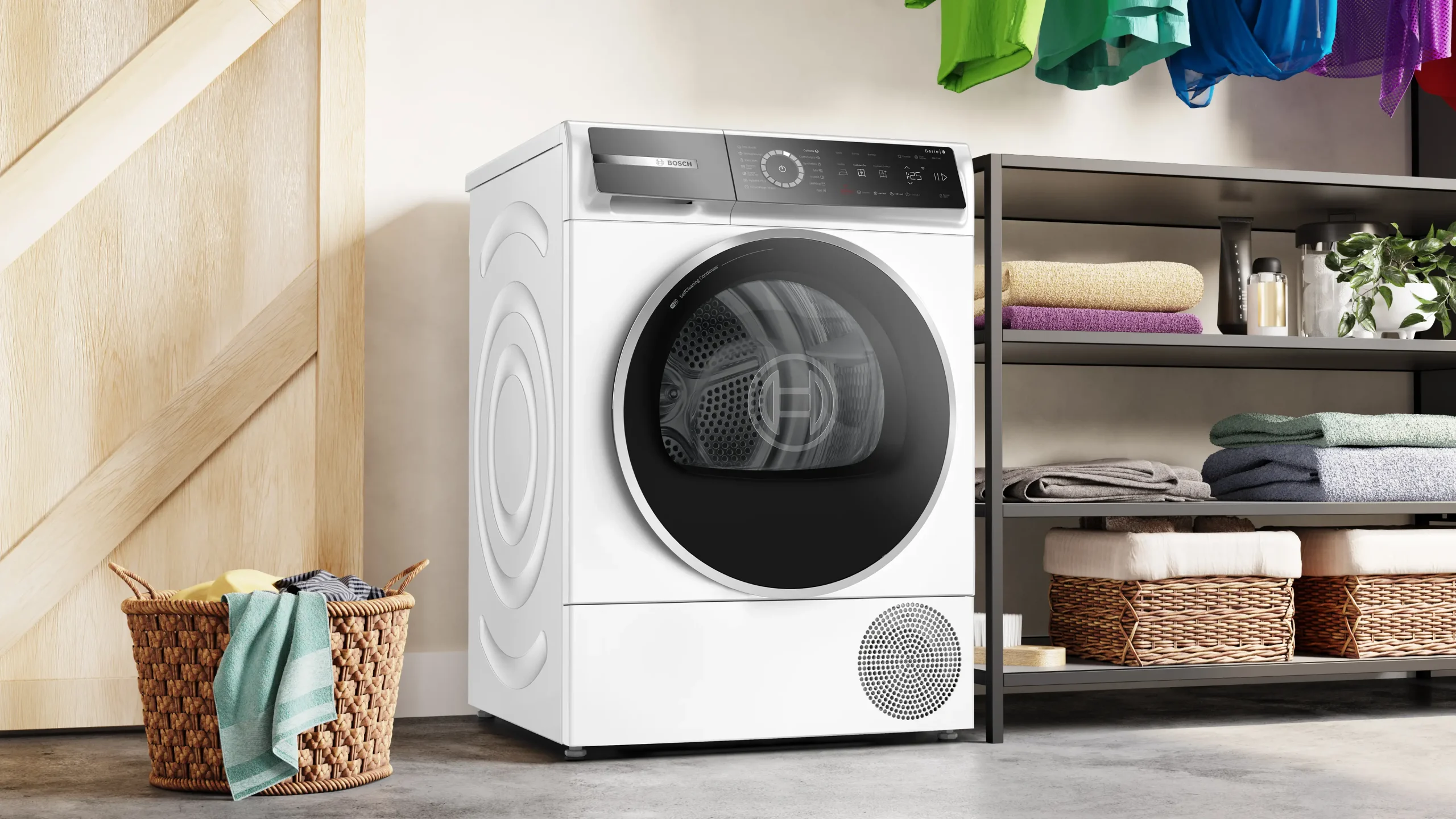Máy sấy bơm nhiệt Bosch 9 kg Serie 8 WQB245B0SG - Ảnh 6