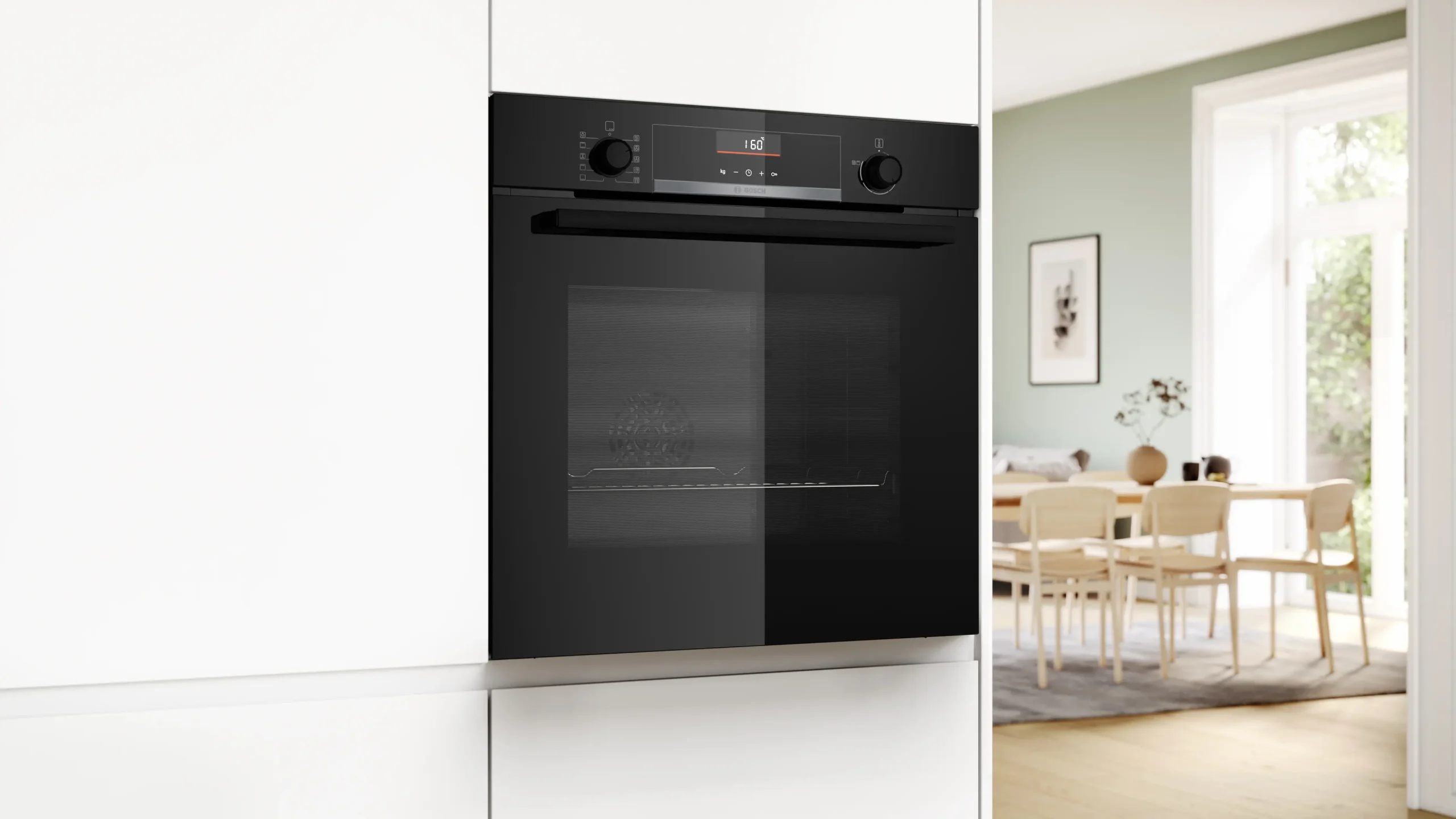LÒ NƯỚNG ÂM TỦ BOSCH HBG536EB3 SERIE 6 71 LÍT