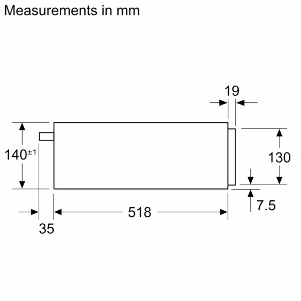 Khay giữ ấm Bosch AccentLine BIC9101B1 - Ảnh 6