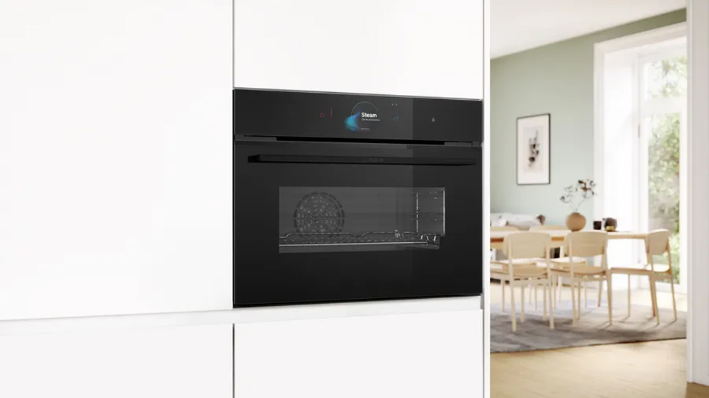 Lò nướng kết hợp chức năng hấp Bosch AccentLine CSG958DB1