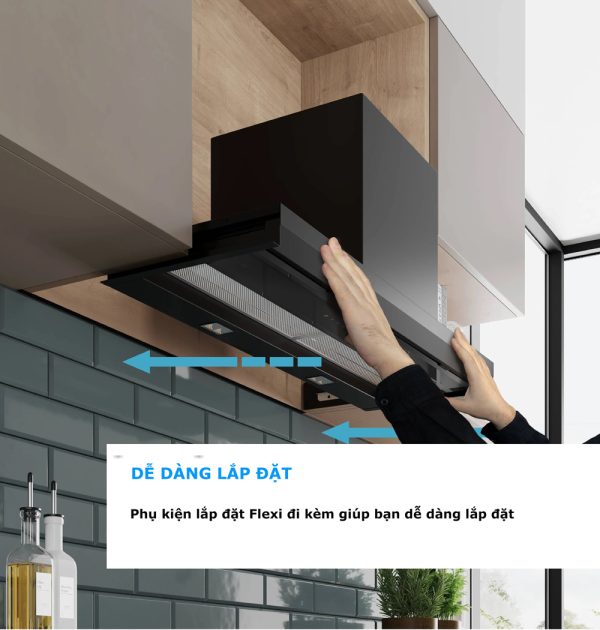 Ưu điểm nổi bật của Máy hút mùi âm tủ Bosch DBB97DP60