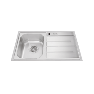 Chậu rửa chén 1 hố MS1017NEW inox 304 kích thước 80cm EcoKitchen