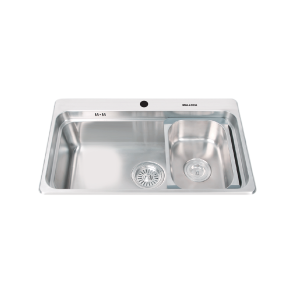 Chậu rửa chén 1 hố MS1022D inox 304 kích thước 76.2cm