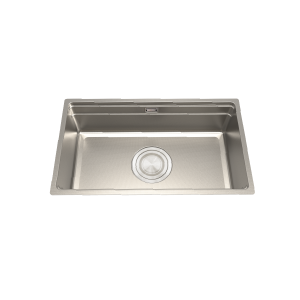 Chậu rửa chén 1 hố MS7645LINEN inox 304 linen kích thước 76cm