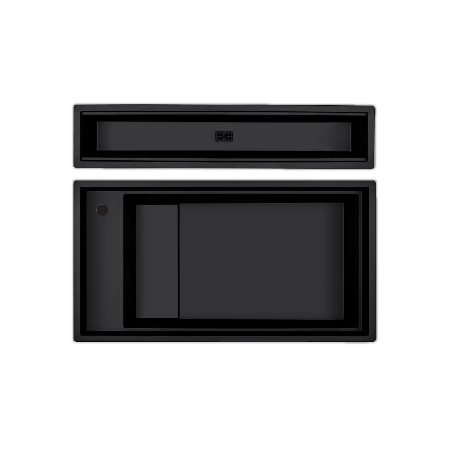 Chậu rửa chén đá granite 1 hố MYSTK86SK86L kích thước 86cm