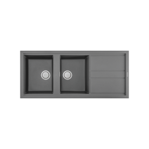 Chậu rửa chén đá granite 2 hố K50073 kích thước 116cm