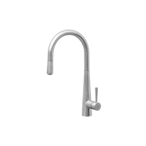 Vòi rửa chén nóng lạnh K095S dây rút inox 304