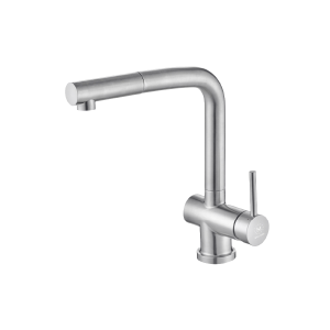 Vòi rửa chén nóng lạnh K103SS dây rút inox 304