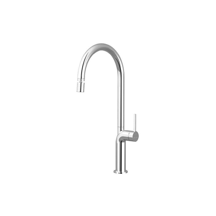 Vòi rửa chén nóng lạnh K2202CR đồng thau chrome