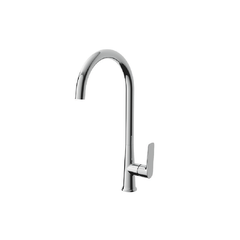 Vòi rửa chén nóng lạnh K77C đồng thau chrome
