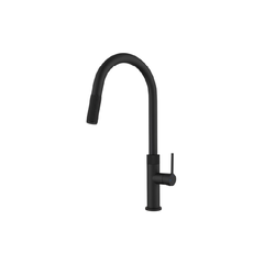 Vòi rửa chén nóng lạnh K1090BM đồng thau mạ PVD Đen