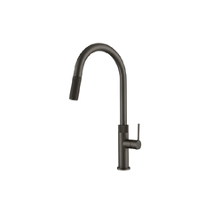 Vòi rửa chén nóng lạnh K1090BS đồng thau mạ PVD Titan