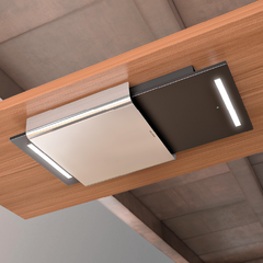Máy hút mùi C90 gắn trần đảo 90cm FASCIA